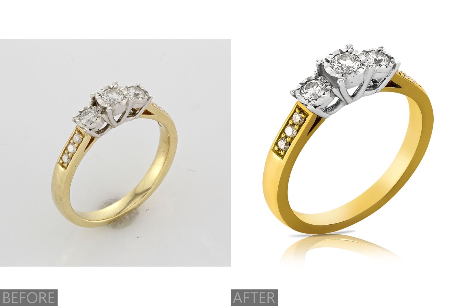 Jewelry Retouching example