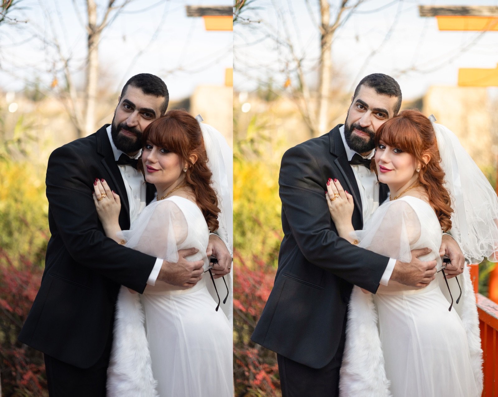 Wedding Photo Editing example