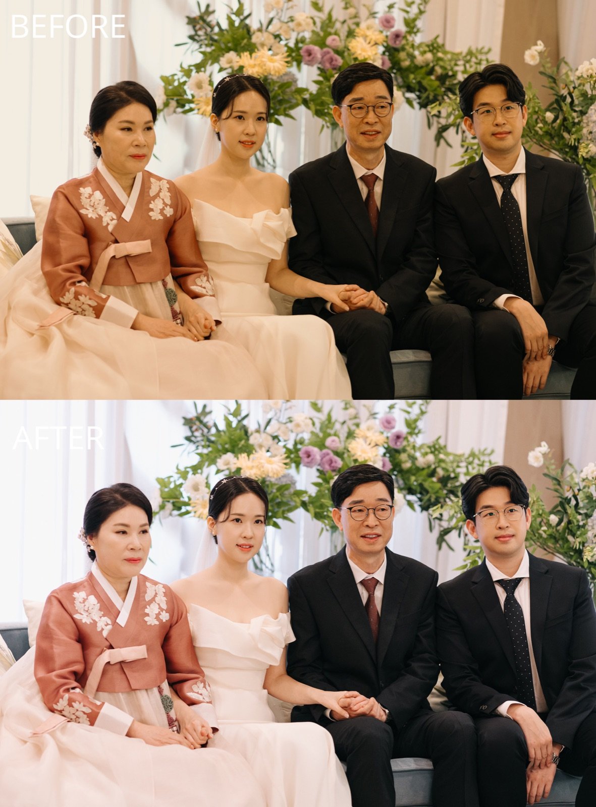 Wedding Photo Editing example 6